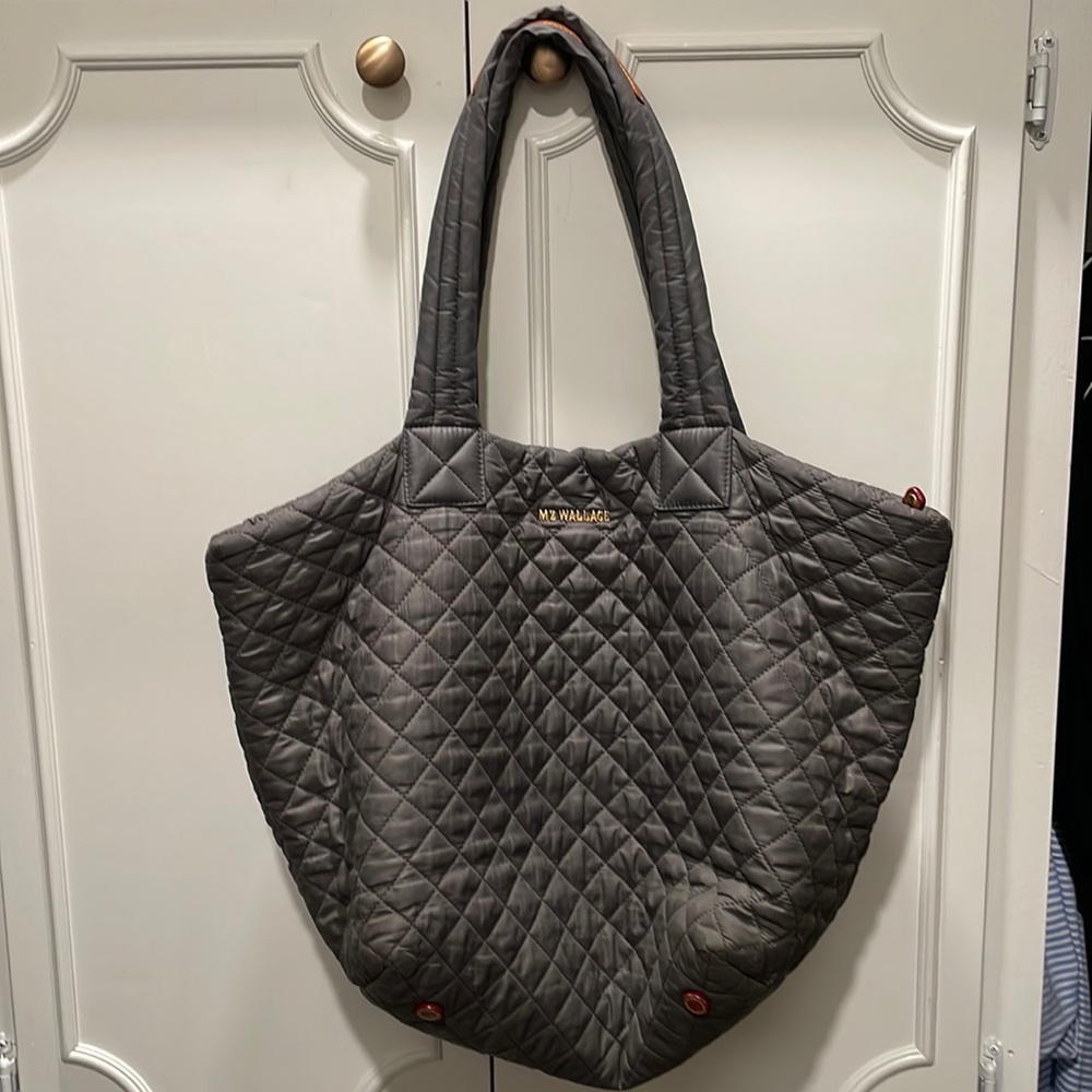 Used MZ Wallace Medium Metro Tote in Magnet